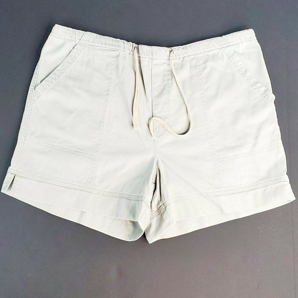 gloria vanderbilt elastic waist shorts